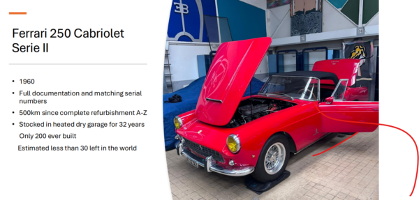 FERRARI 250 CABRIOLET SERIE II - Image 2